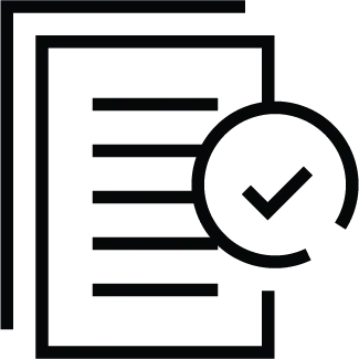 checked document icon