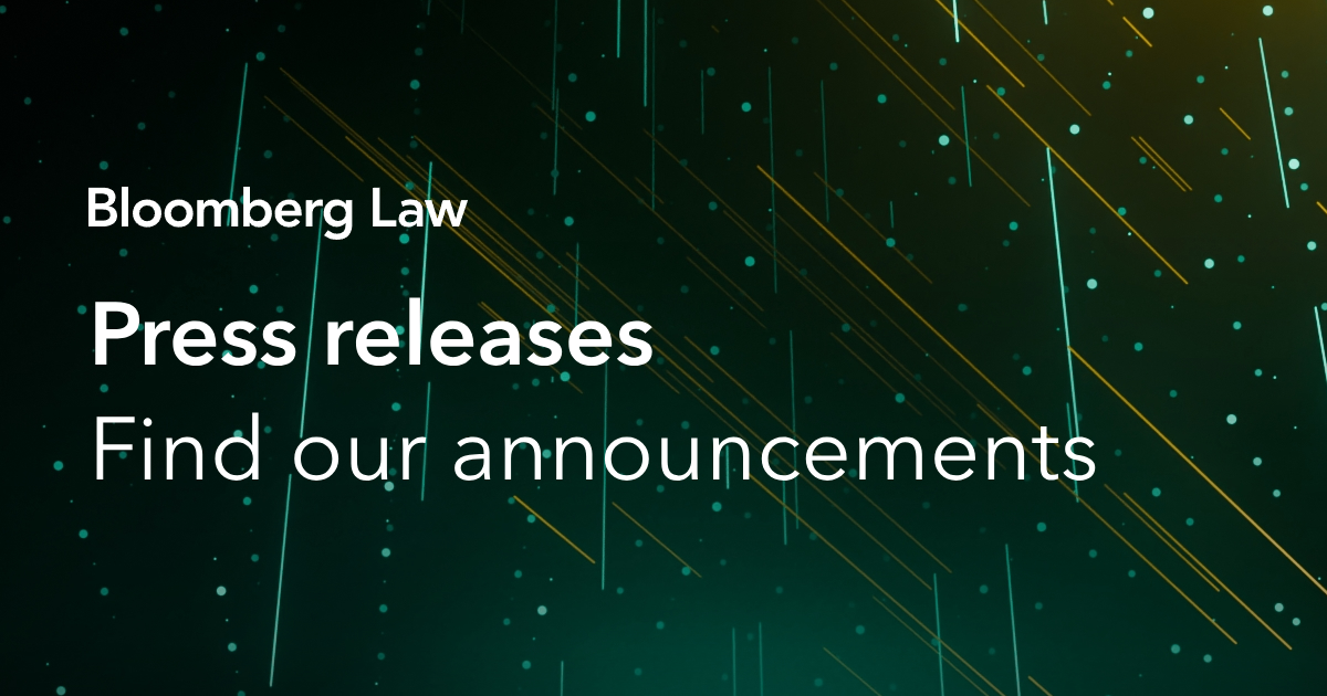 Company News And Updates From Bloomberg Law