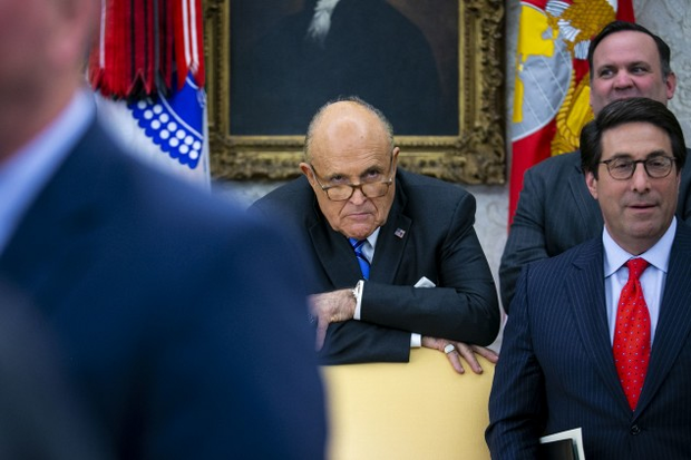Guiliani at the White House