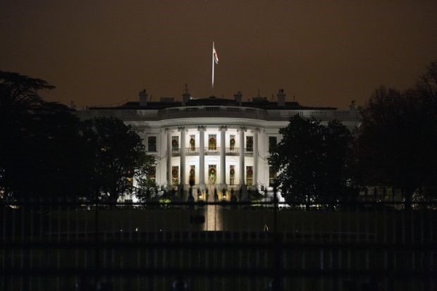 The White House - Photographer: Stefani Reynolds/Bloomberg