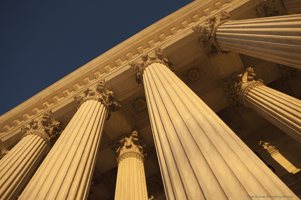 Columns of building