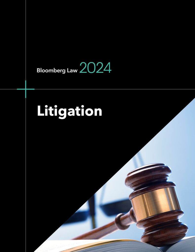 Top Litigation Trends In 2024 Bloomberg Law   BLAW 2024 Bloomberg Law Lookaheads Litigation Report Cover 791x1024 