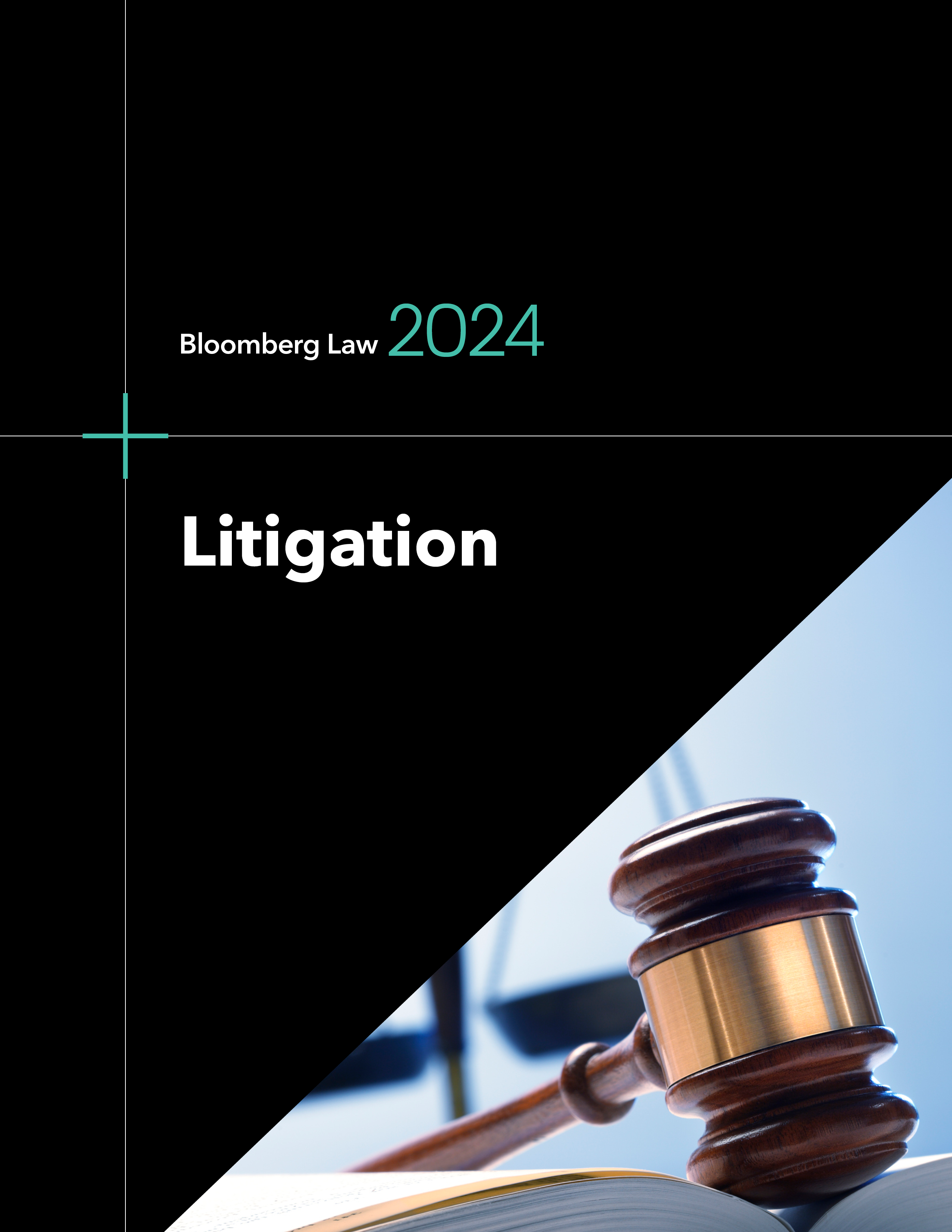 BLAW 2024 Bloomberg Law Lookaheads Litigation Report Cover 