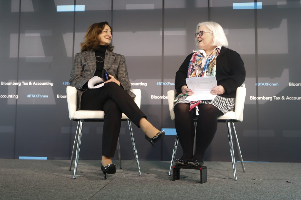 Grace Perez-Navarro at the Bloomberg Tax Leadership Forum, which took place on Nov. 19, 2019, at the Newseum in Washington, D.C.
