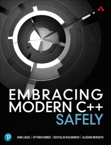 Cover of "Embracing Modern C++ Safely"