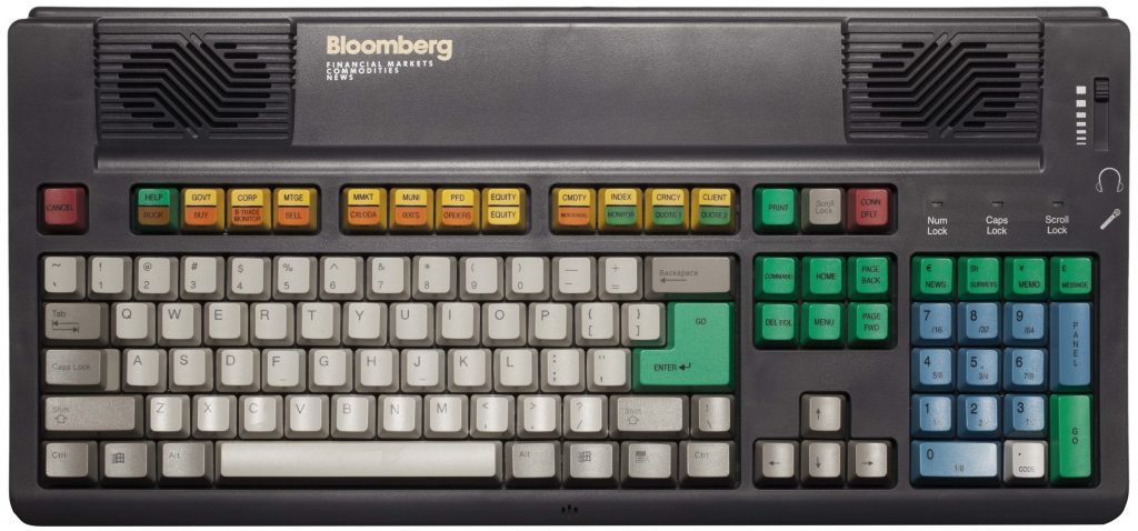 A Look Back The Bloomberg Keyboard Bloomberg LP