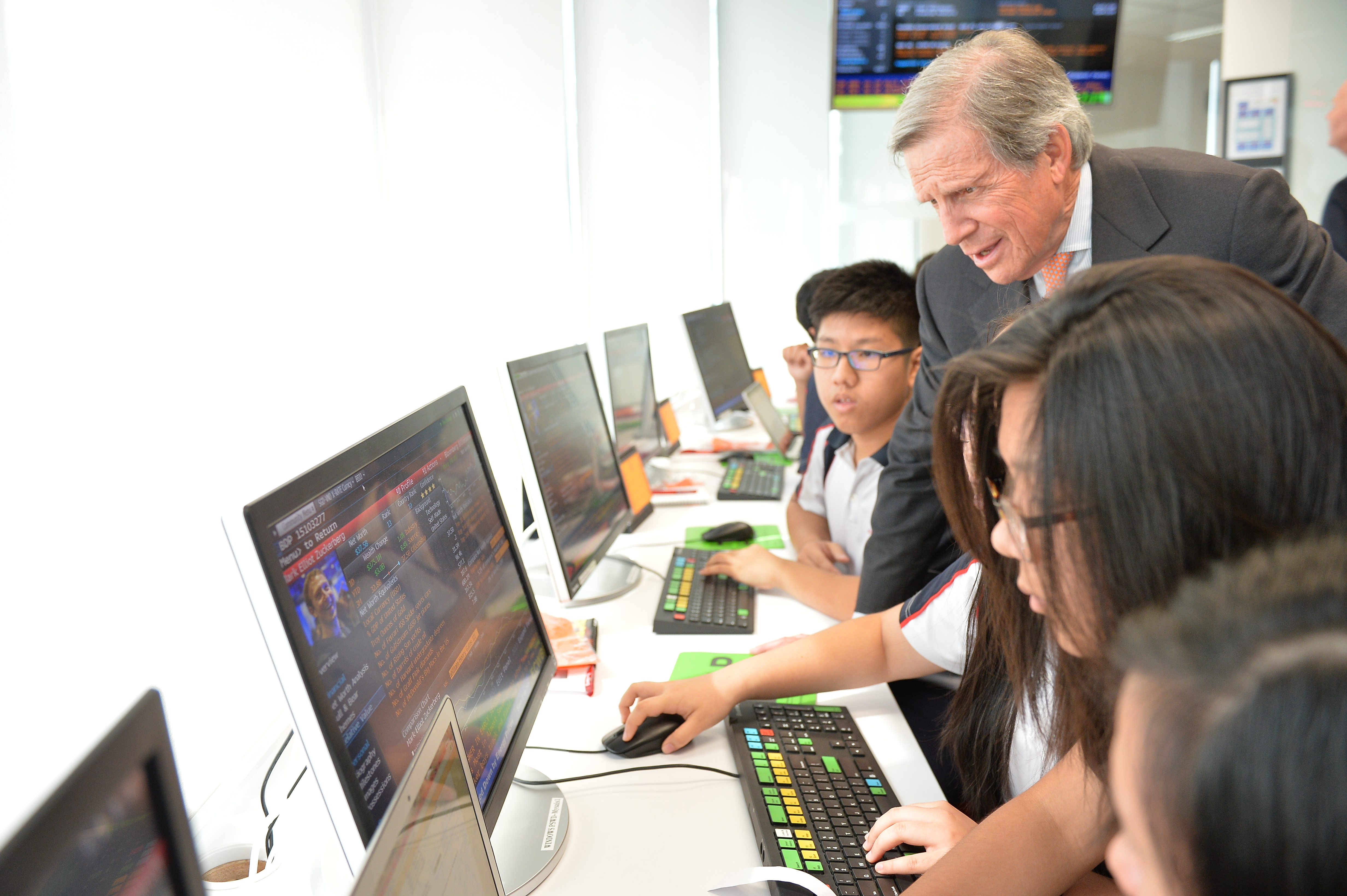 Learning with State-of-the-Art Technology | Press | Bloomberg LP