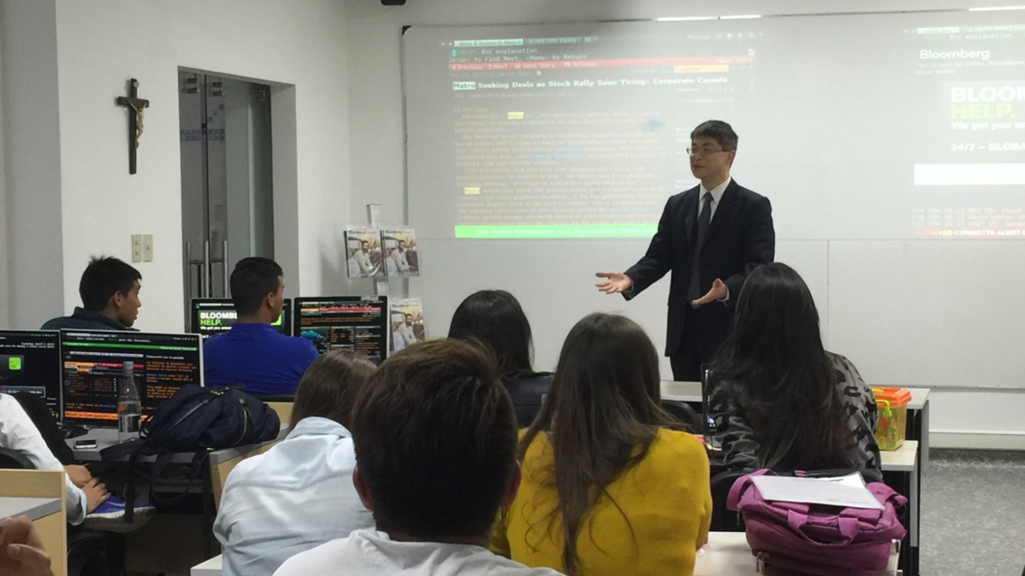 Bloomberg Terminal Experience Helps Students Land Jobs Press Bloomberg L P