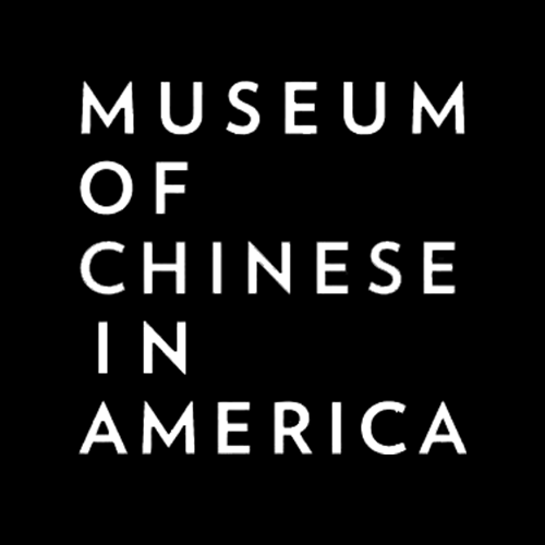 The Museum of Chinese in America logo with a black background and white text.