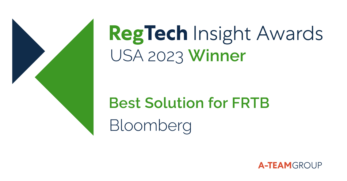 Bloomberg Wins Best Solution For FRTB At RegTech Insight Awards USA ...