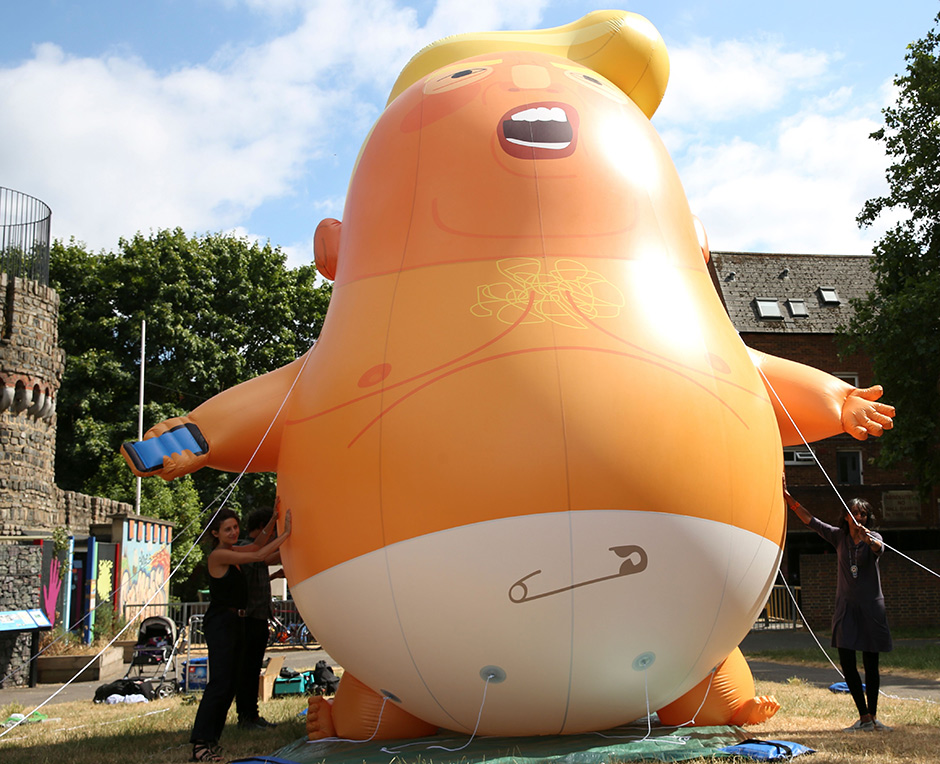 Trump Baby Balloon