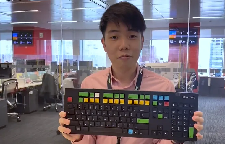 Bloomberg キーボード ブルームバーグ 日本語配列 STB100 Bloomberg