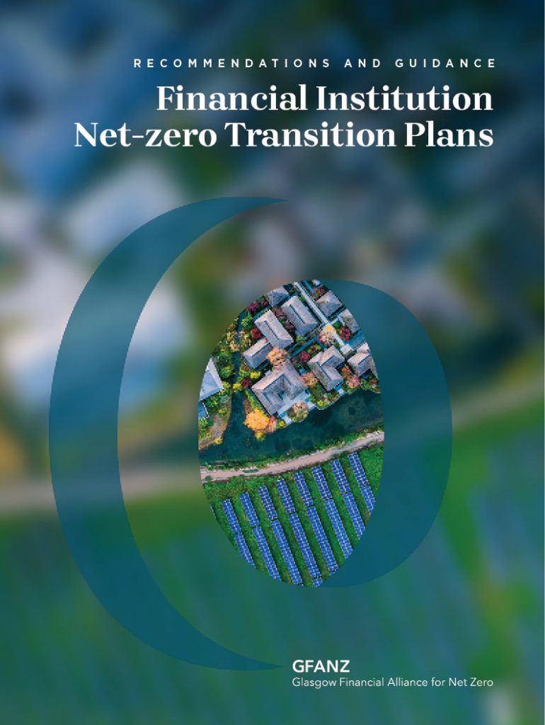 Recommendations and Guidance on Financial Institution Net-zero Transition Plans (June 2022)