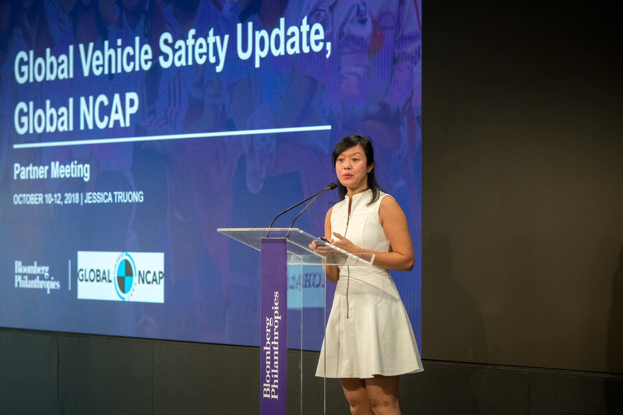 Jessica Truong at 2018 Global Road Safety Meeting at 731