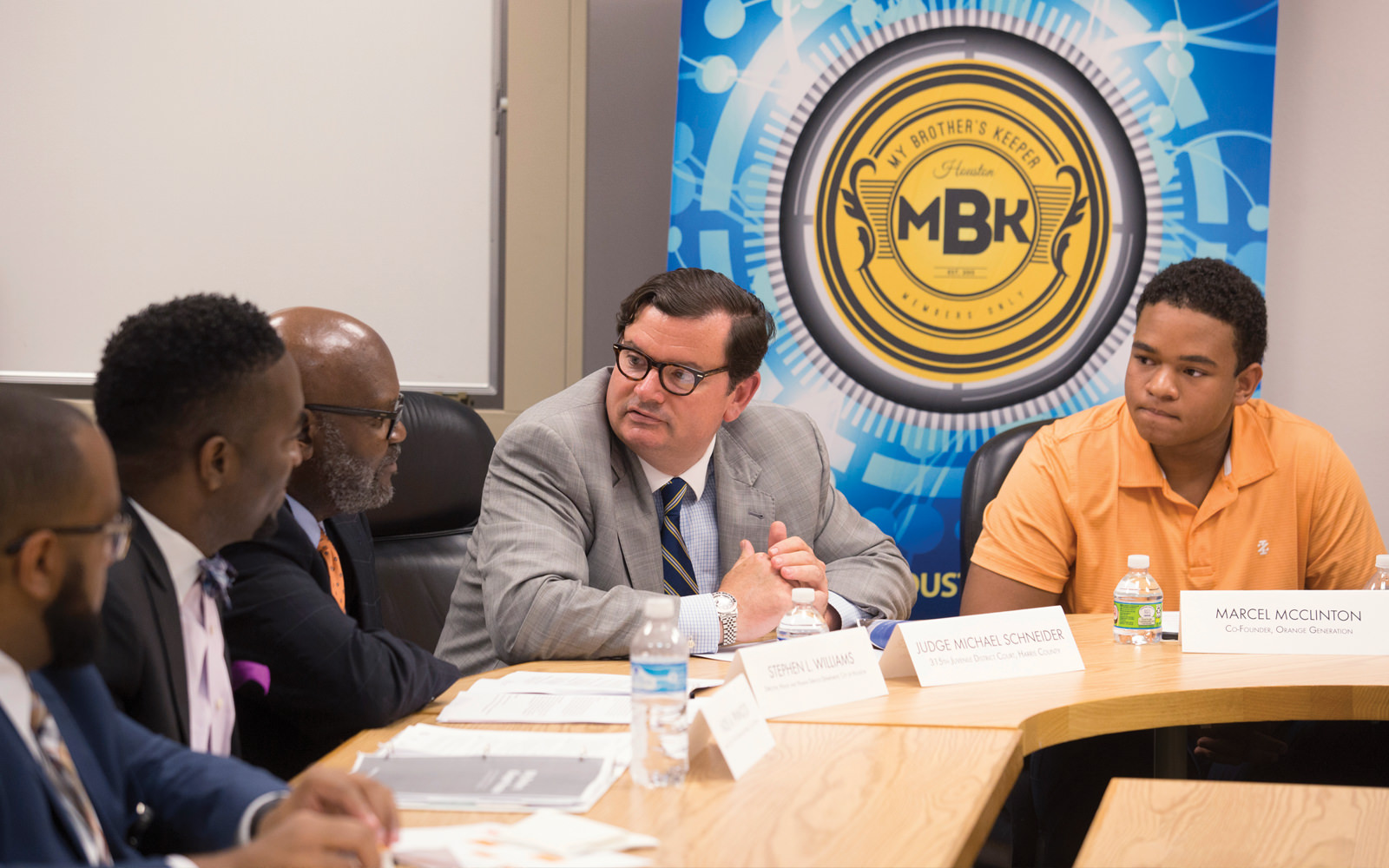 Local leaders and key contributors to My Brother’s Keeper Houston discuss the program’s impact on young men across the city following the release of a report detailing its successes.