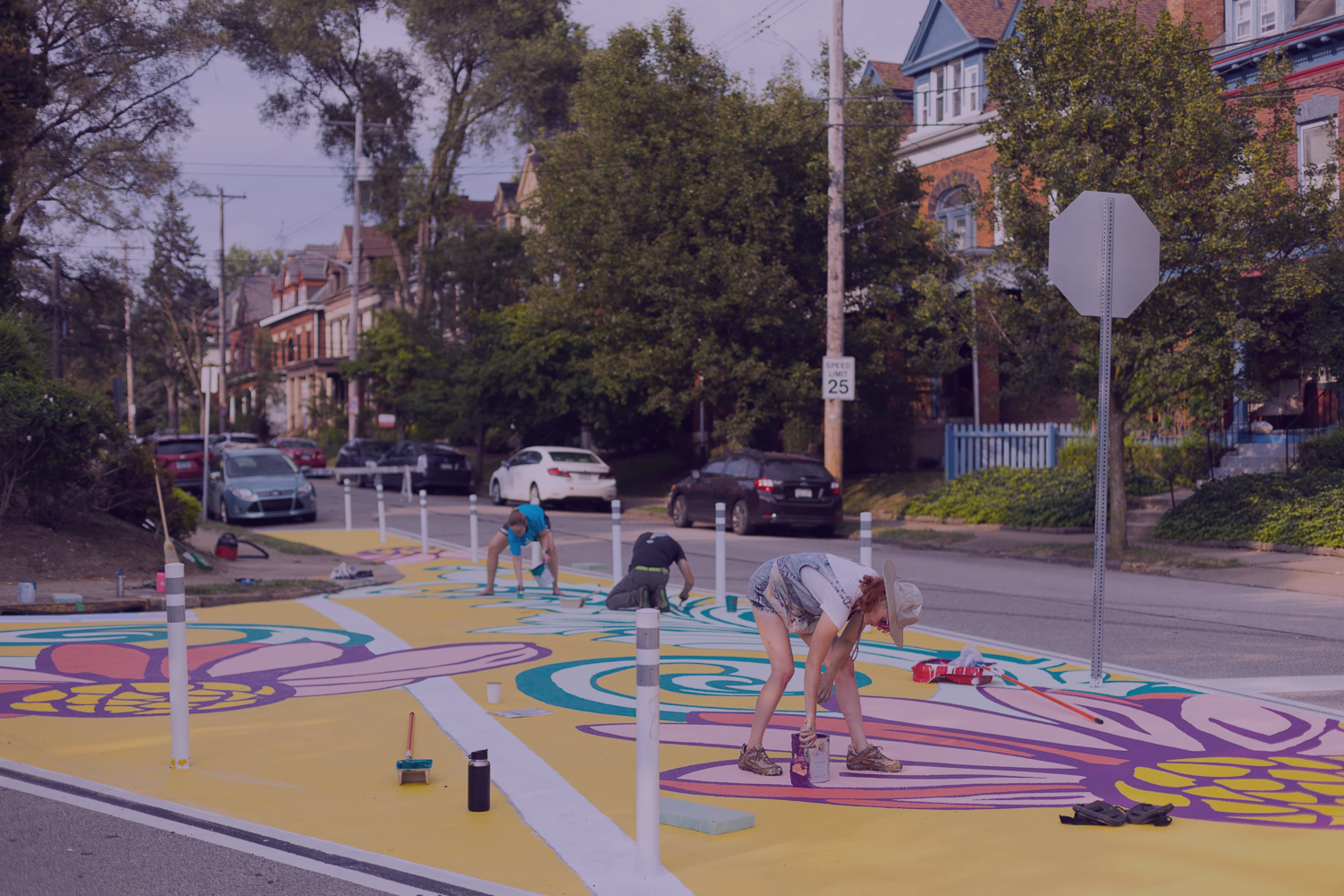 Empowering a community to improve their streets | Asphalt Art