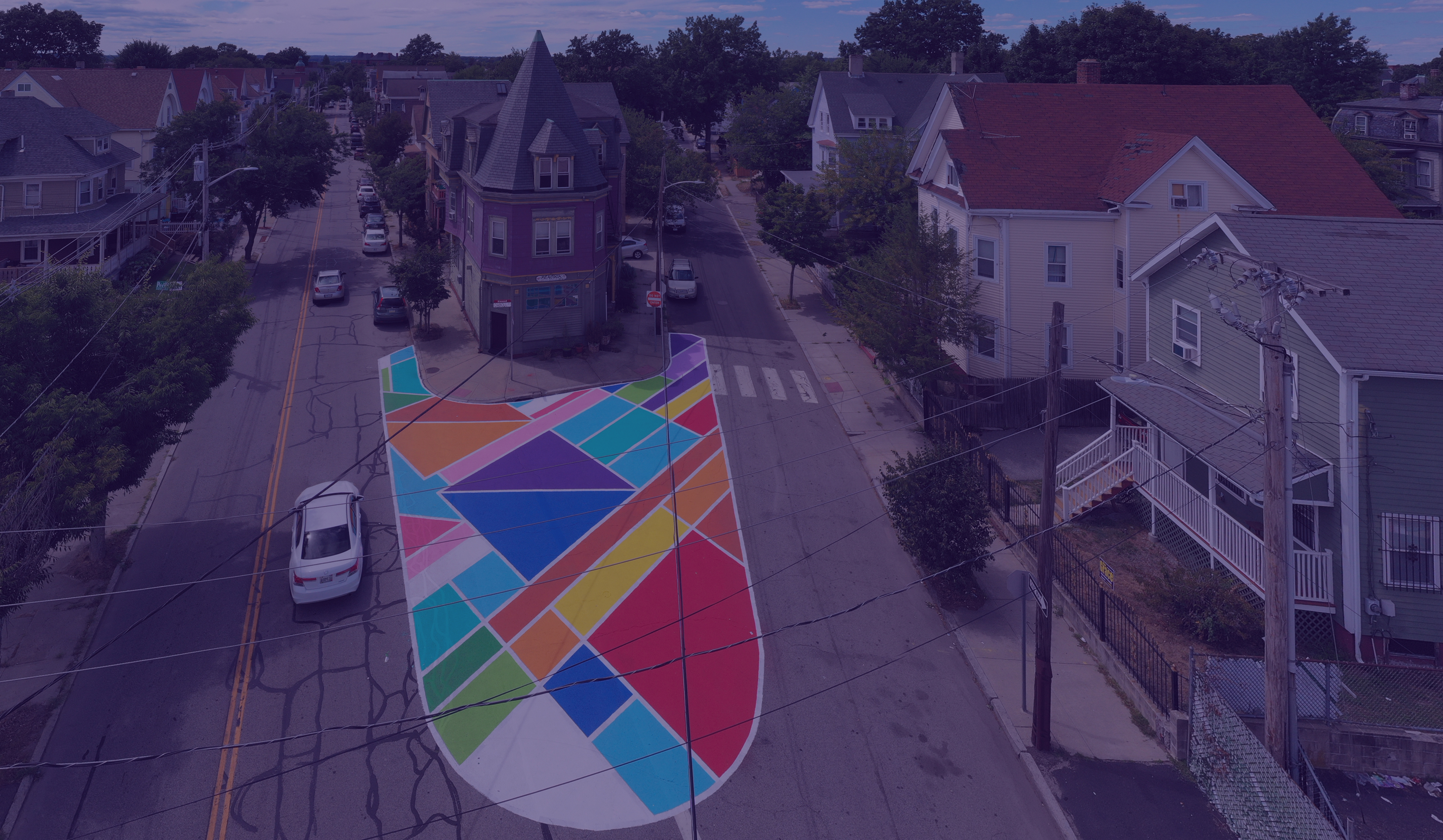 Reclaiming asphalt for a community plaza | Asphalt Art