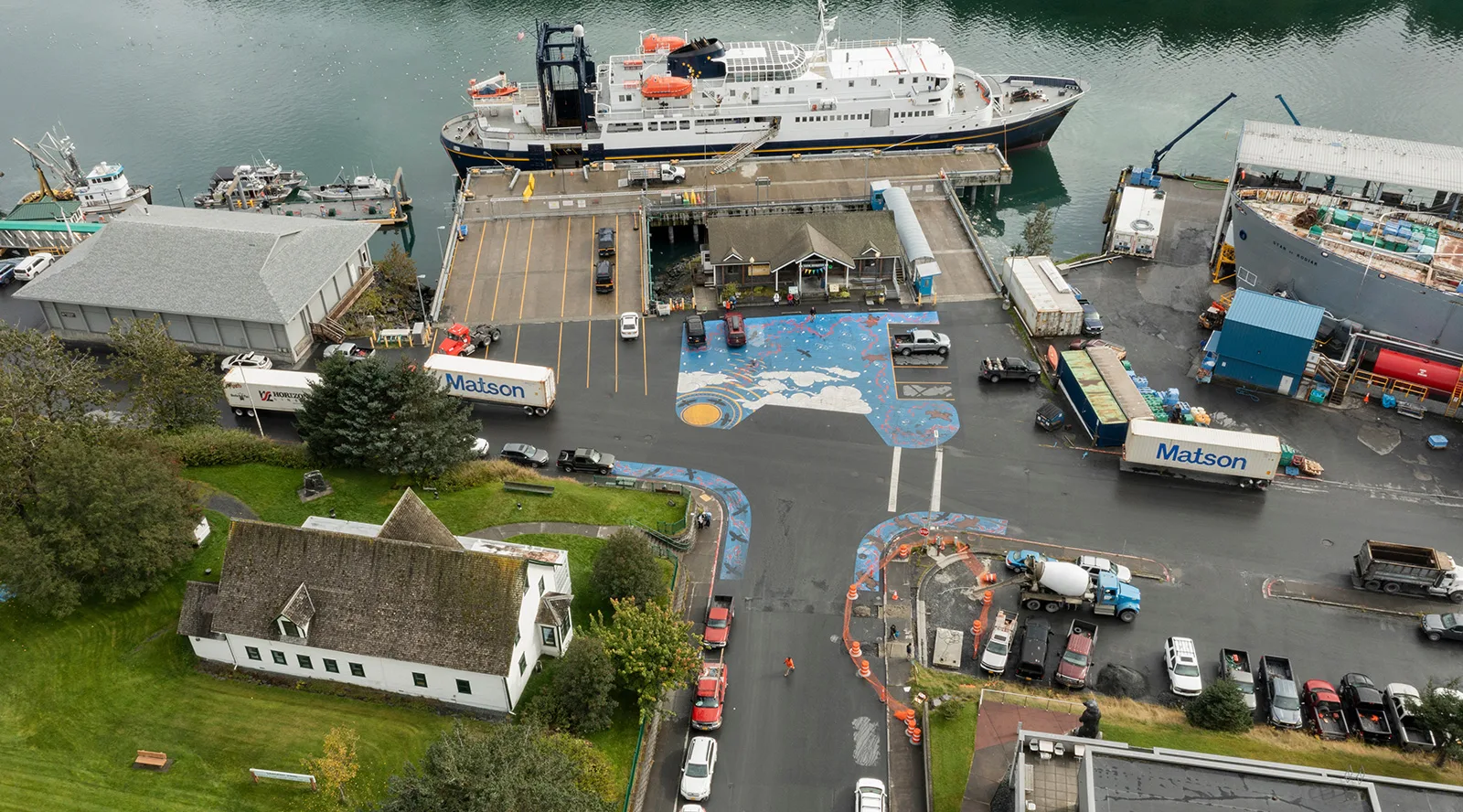 Kodiak, AK new portside plaza