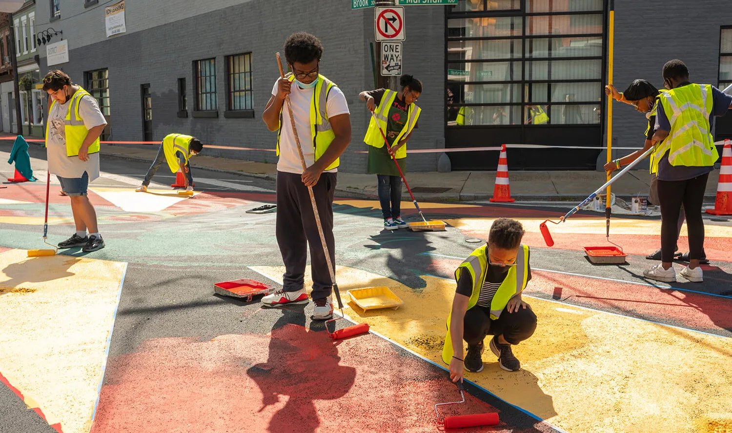 Richmond, VA Asphalt Art