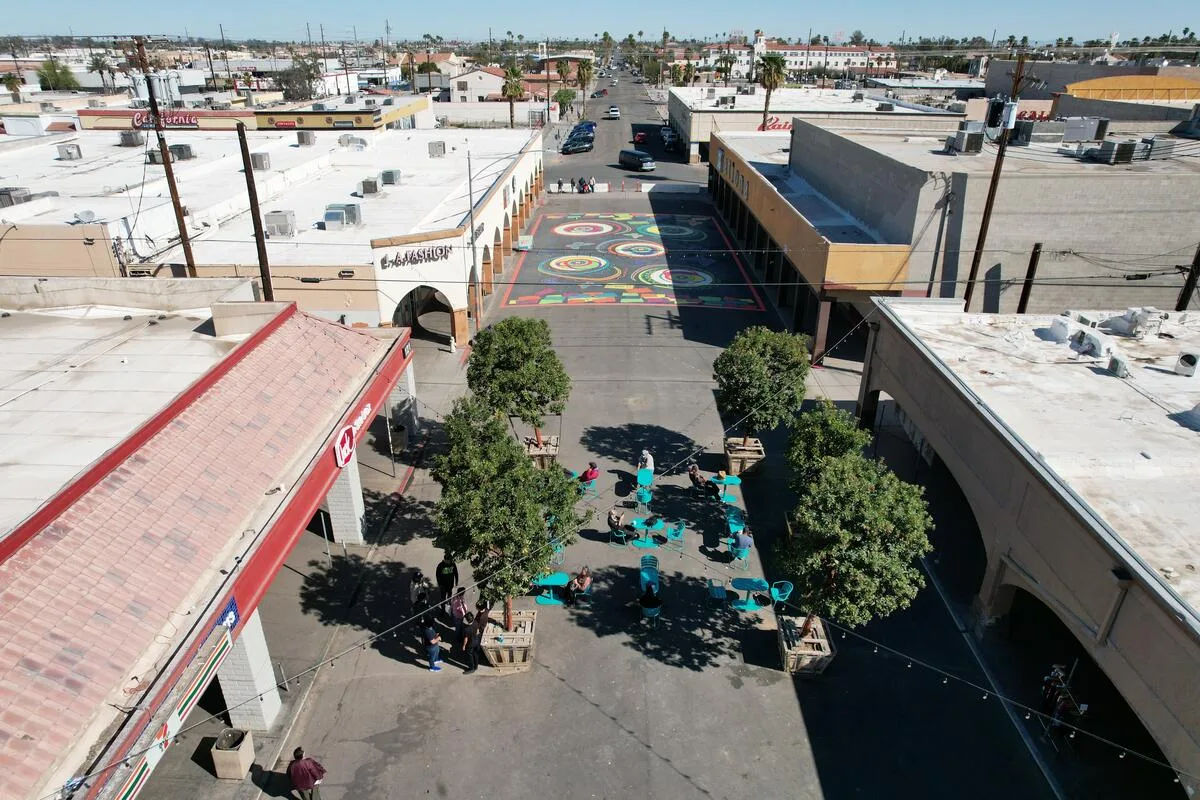 Calexico, California Asphalt Art Initiative