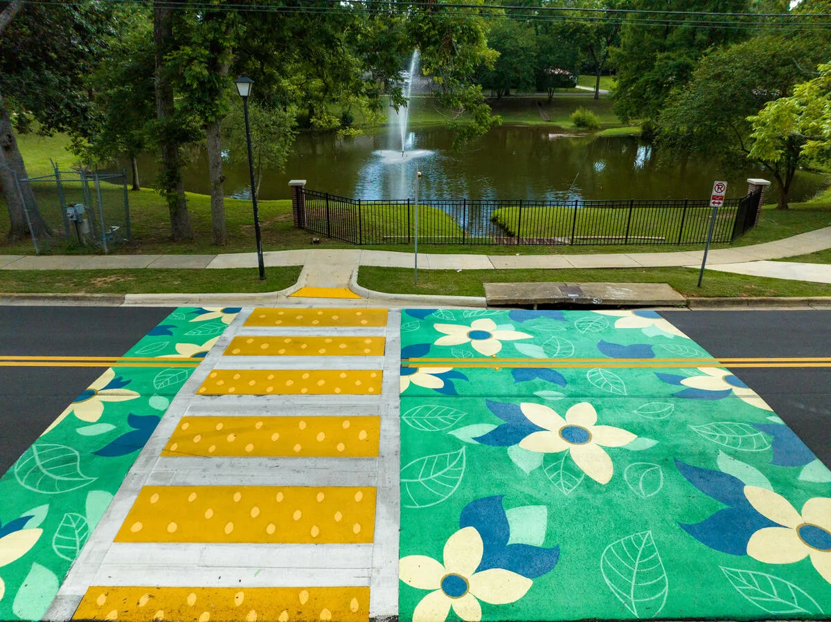 Asphalt Art Tallahassee, Florida