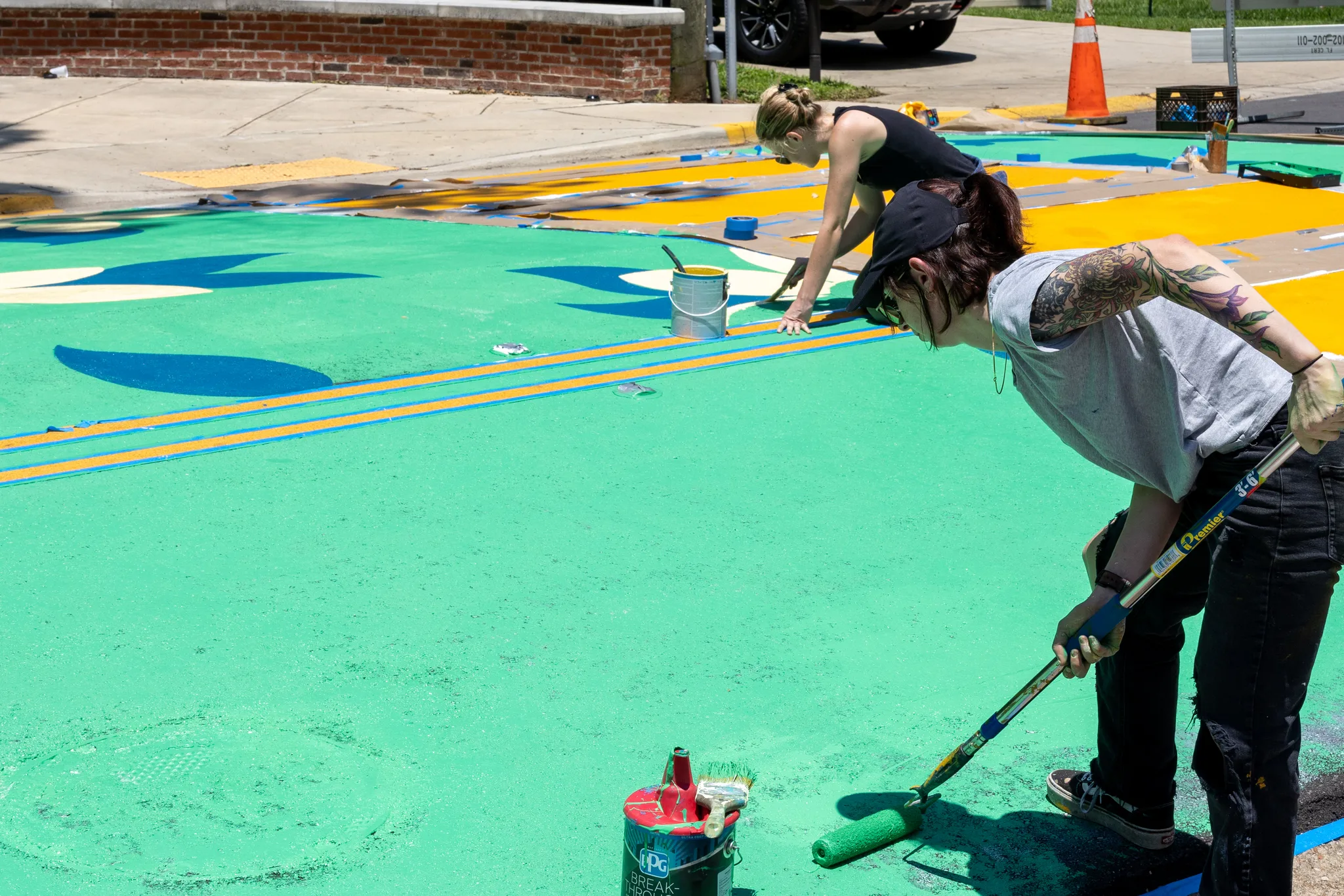 Asphalt Art Tallahassee, Florida