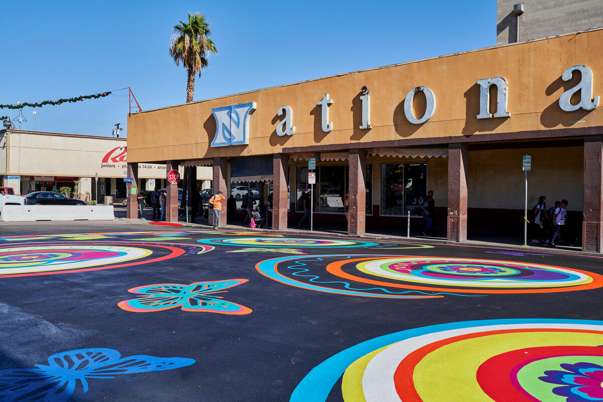 Calexico, California Asphalt Art Initiative