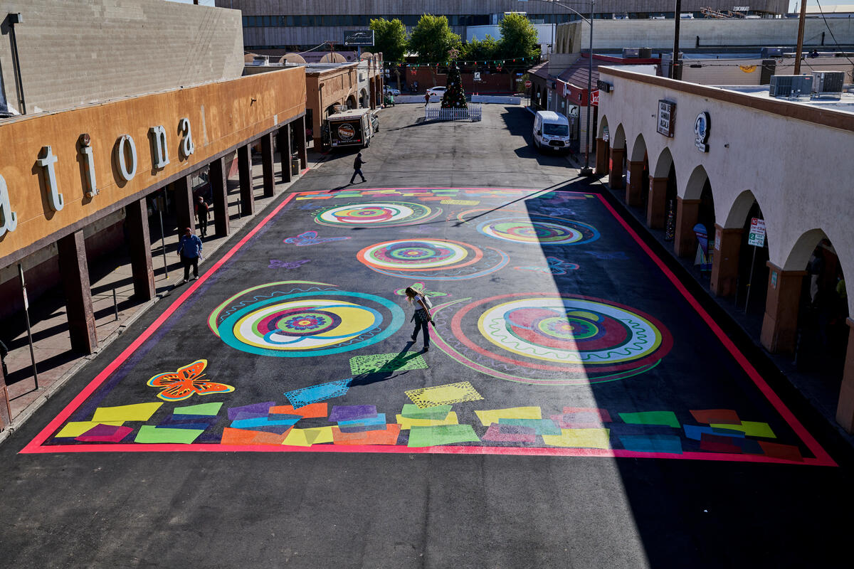 Calexico, California Asphalt Art Initiative