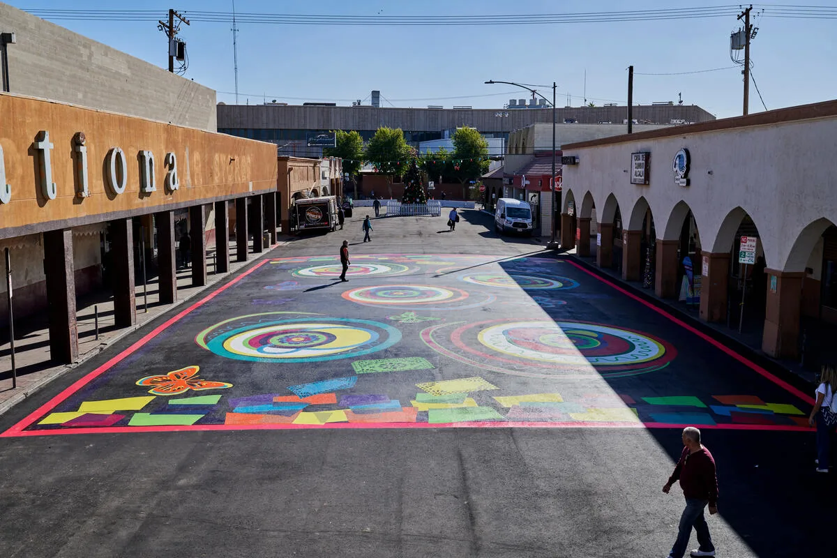 Calexico, California Asphalt Art Initiative