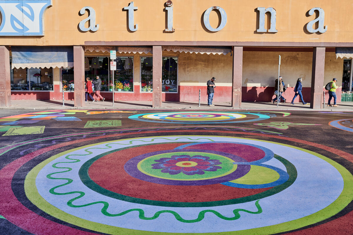 Calexico, California Asphalt Art Initiative