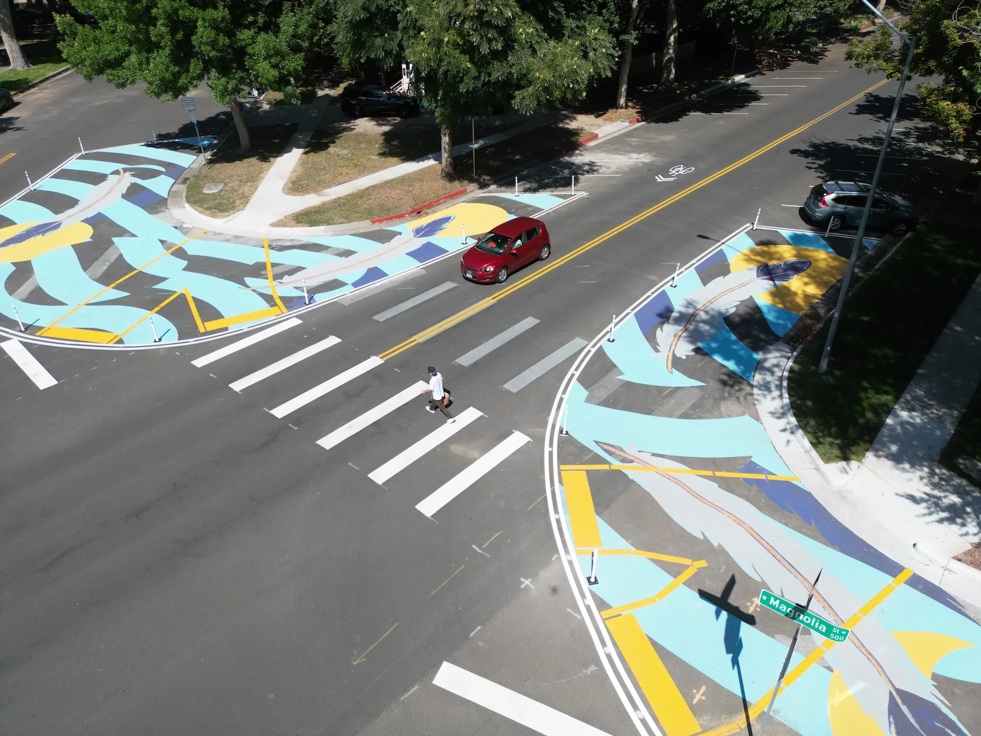 Asphalt Art Fort Collins After