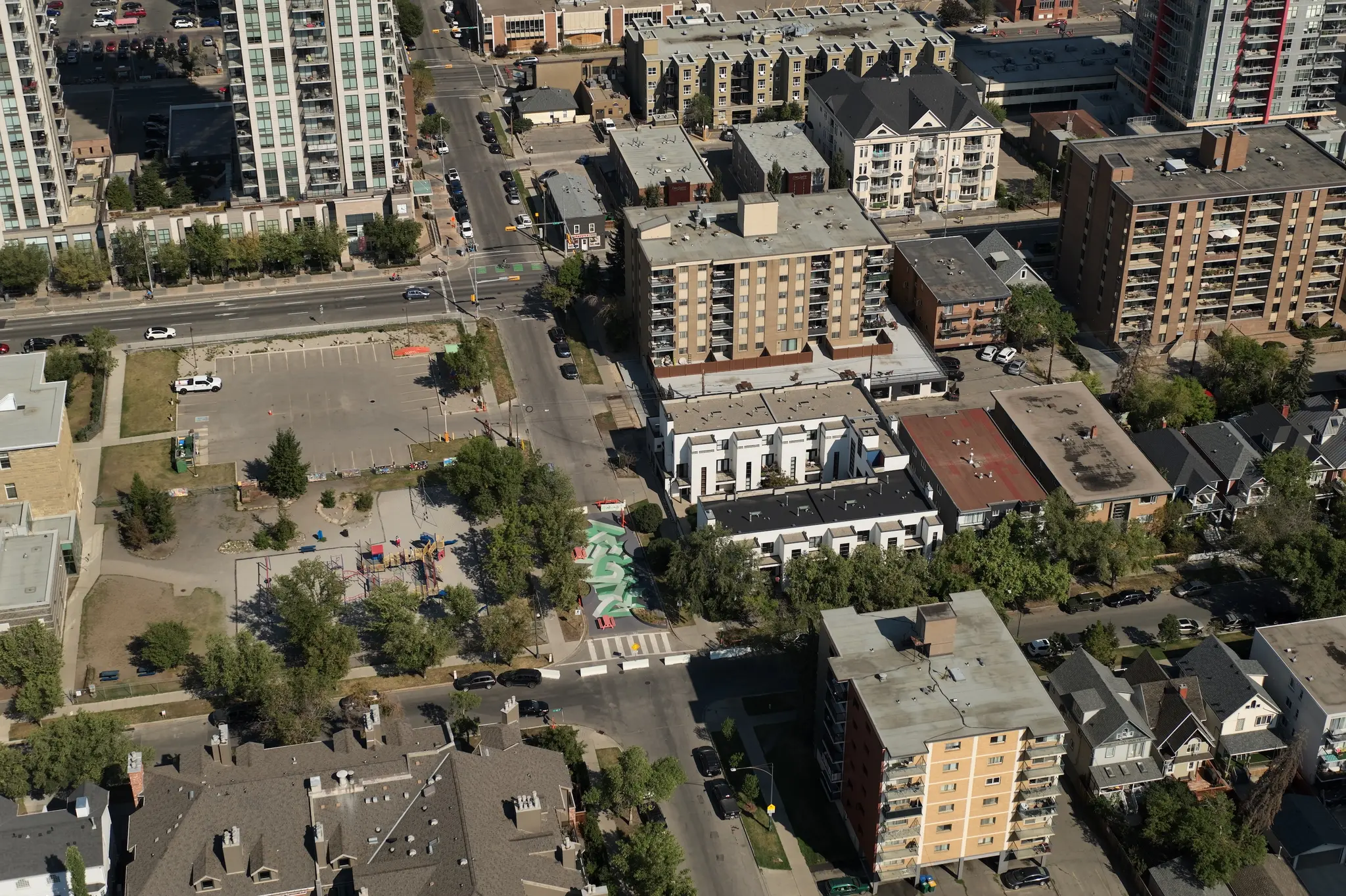 Asphalt Art Calgary After