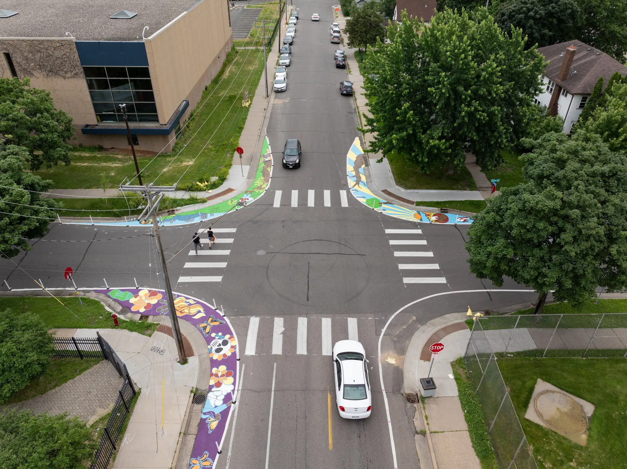 Asphalt Art Minneapolis After