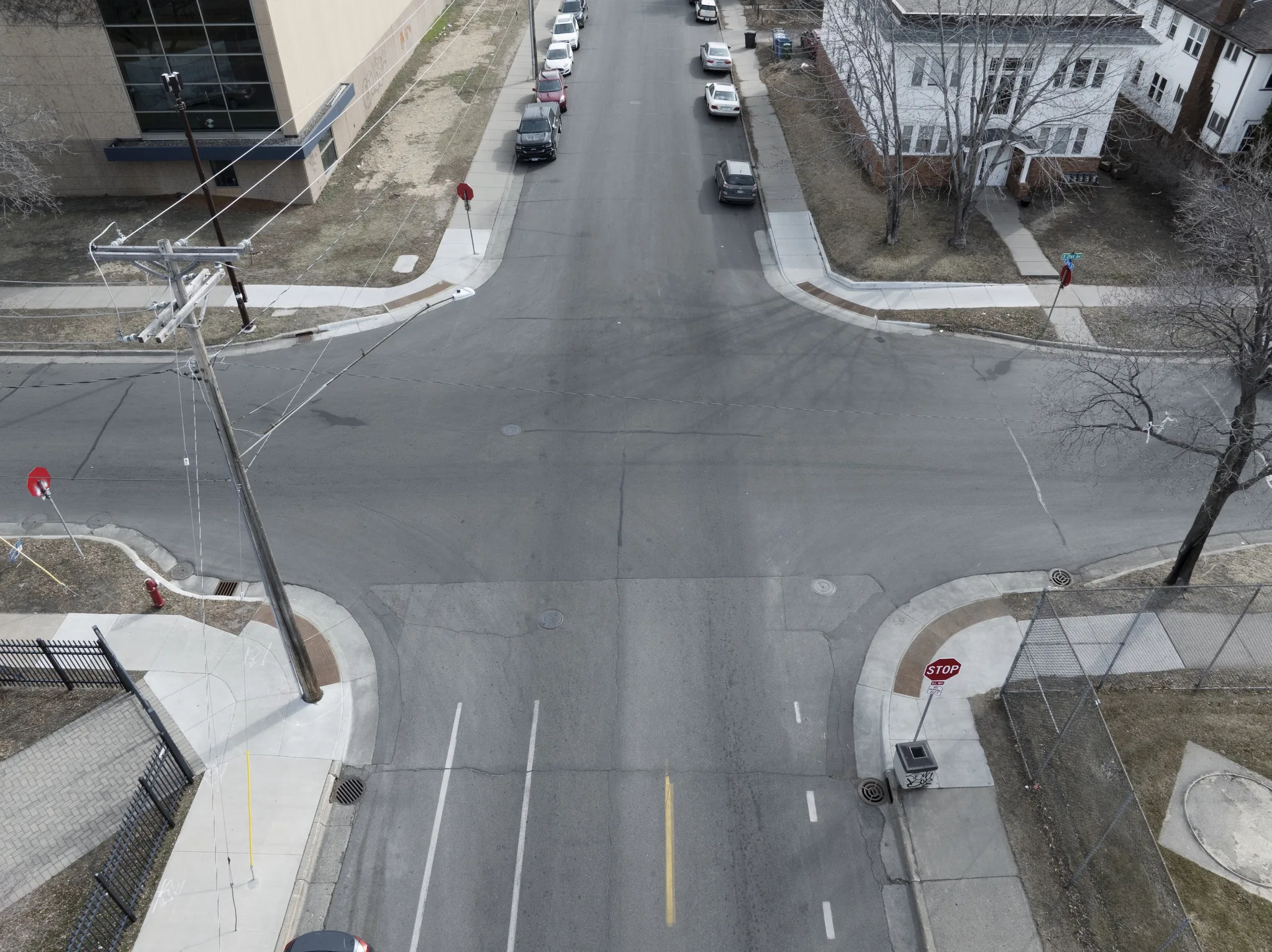 Asphalt Art Minneapolis Before After Comparisons