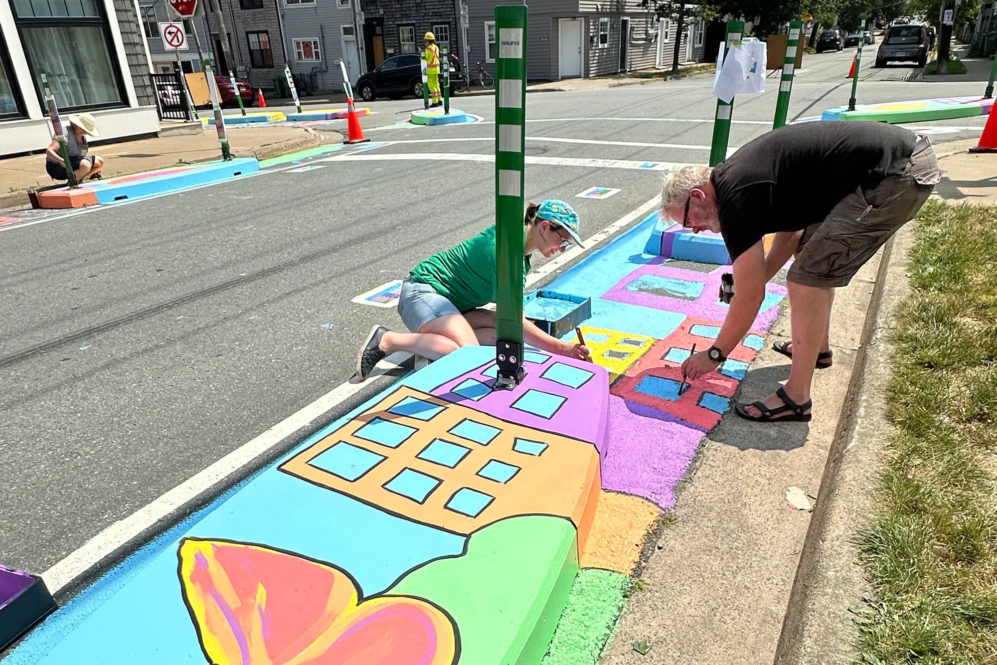 Asphalt Art Halifax After