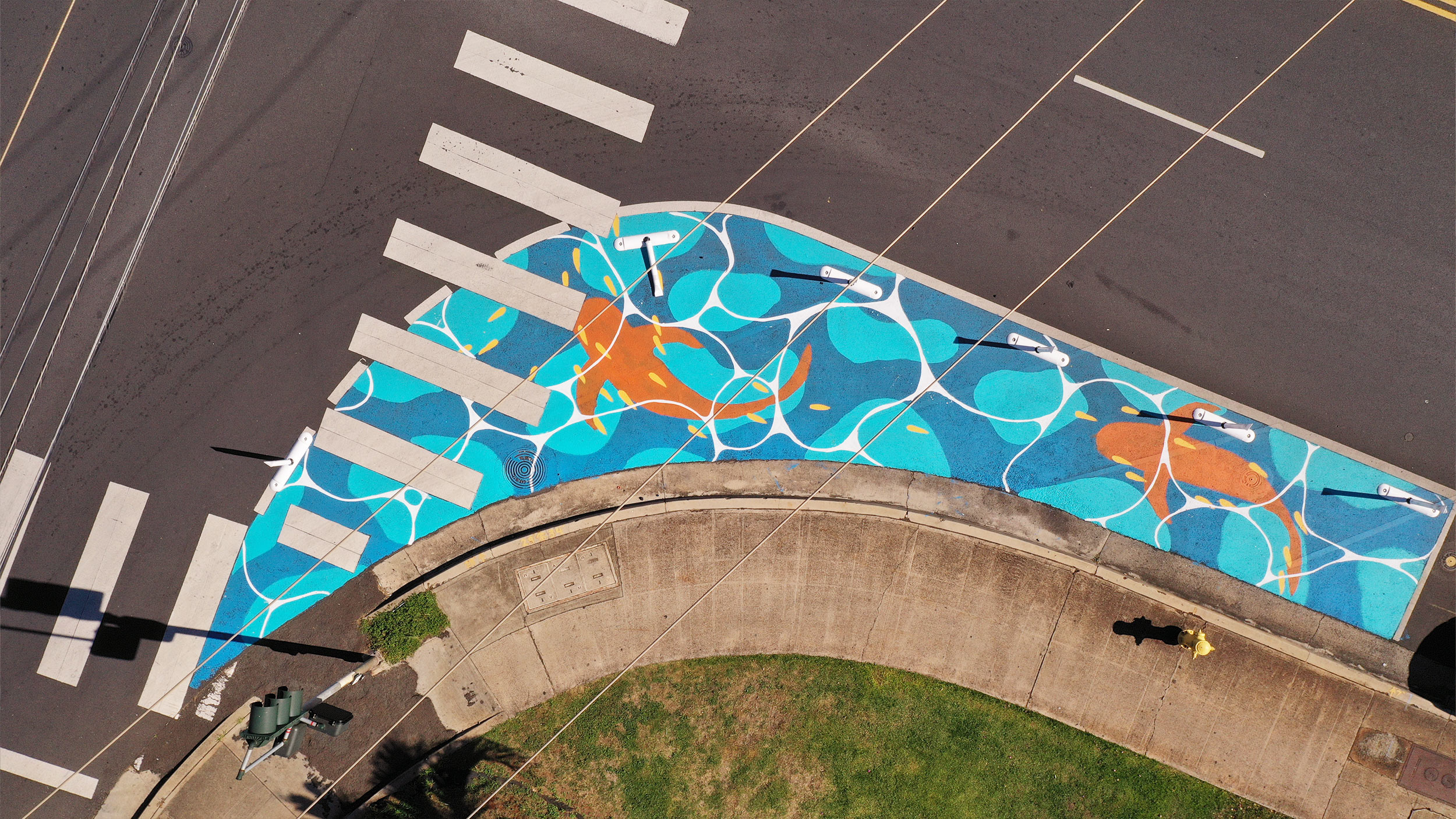 Asphalt Art Honolulu Before After Comparison