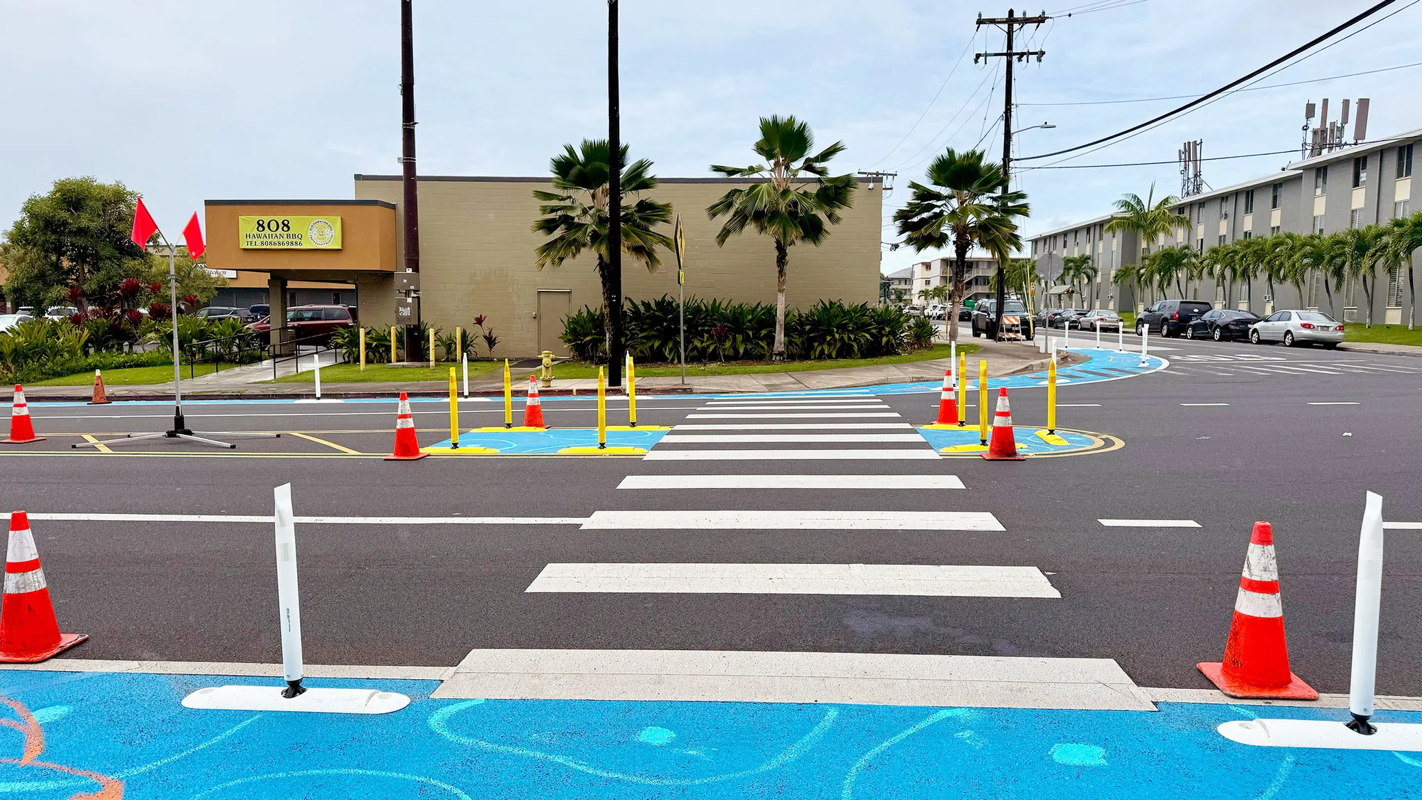 Asphalt Art Honolulu Before After Comparison