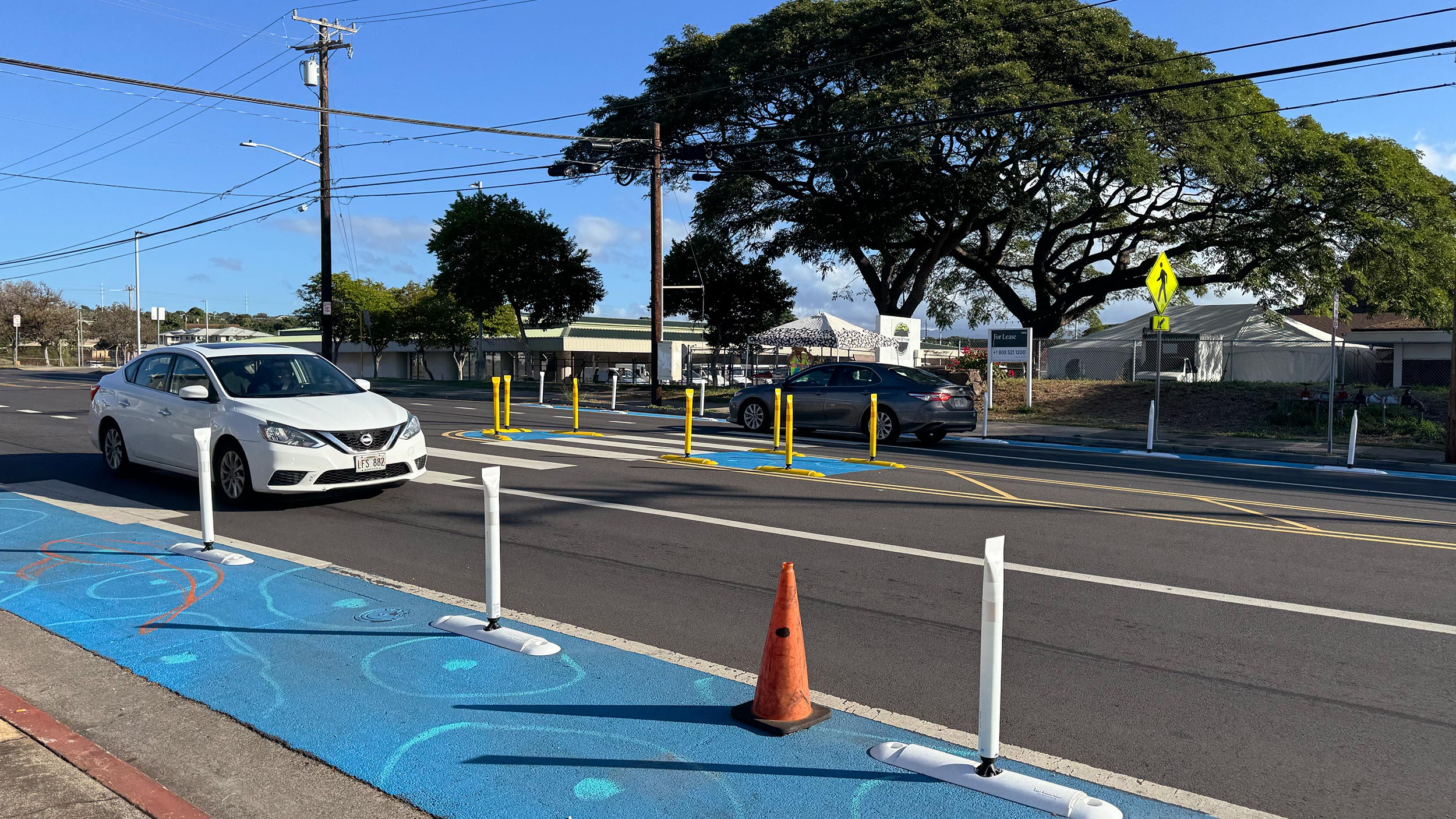 Asphalt Art Honolulu Before After Comparison