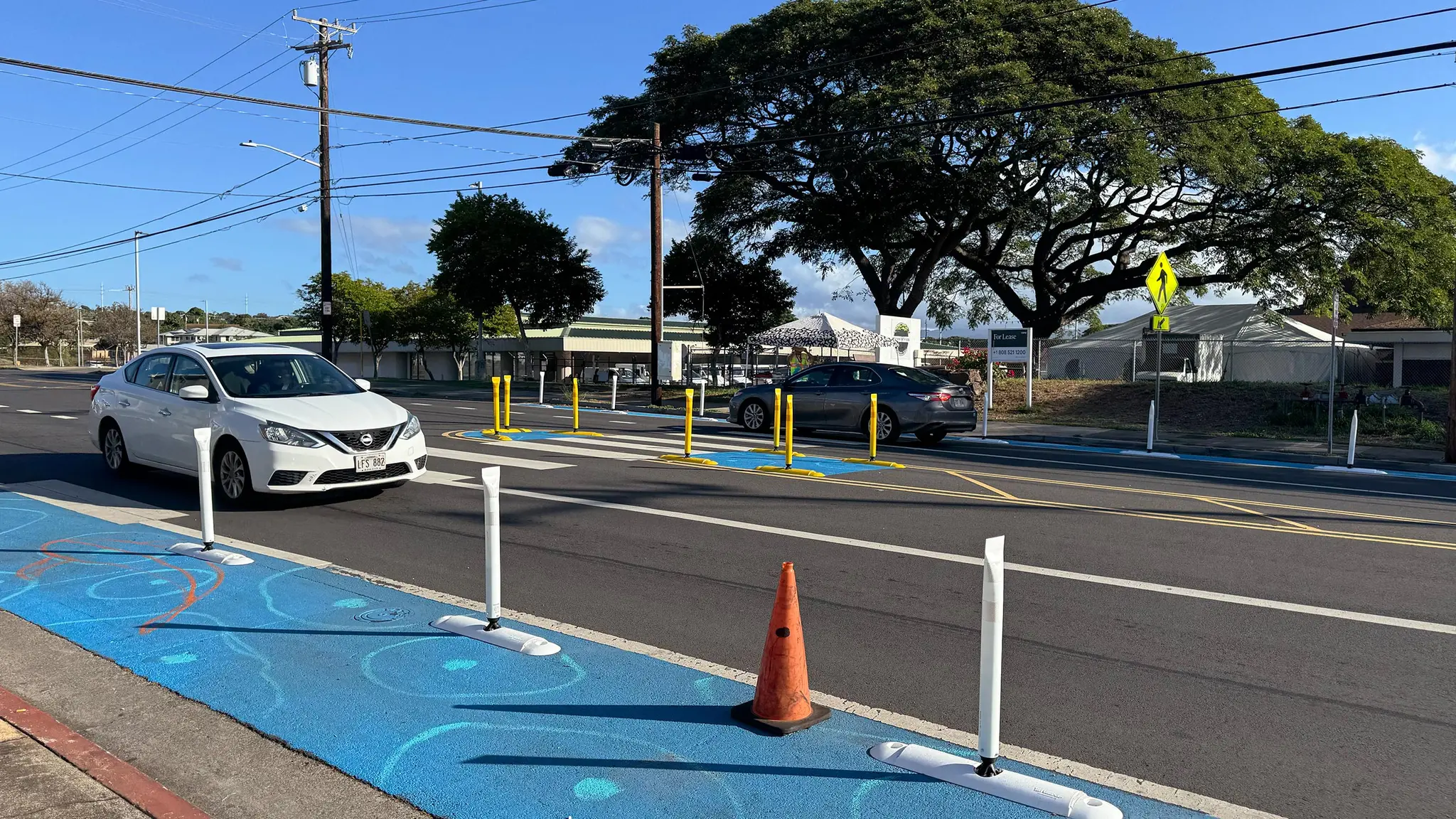Asphalt Art Honolulu Before After Comparison
