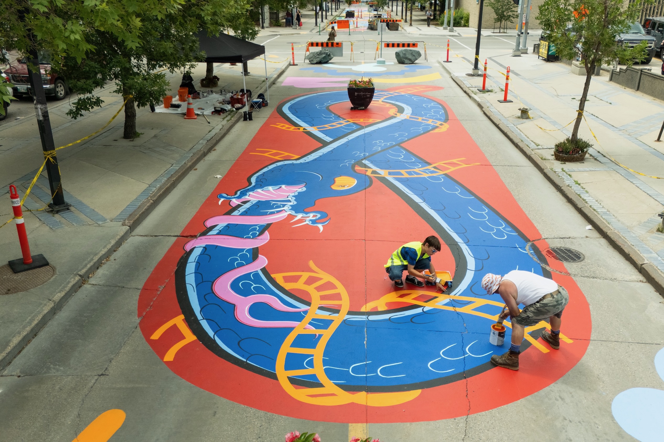 Asphalt Art Winnipeg