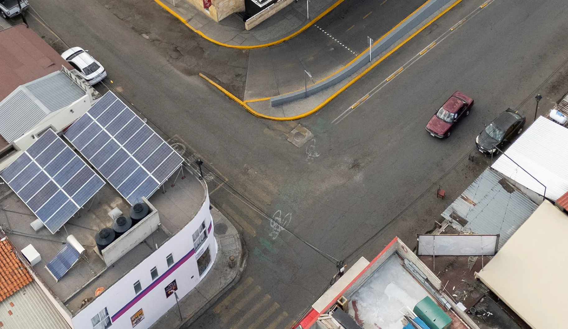 Asphalt Art Oaxaca Before After Comparisons