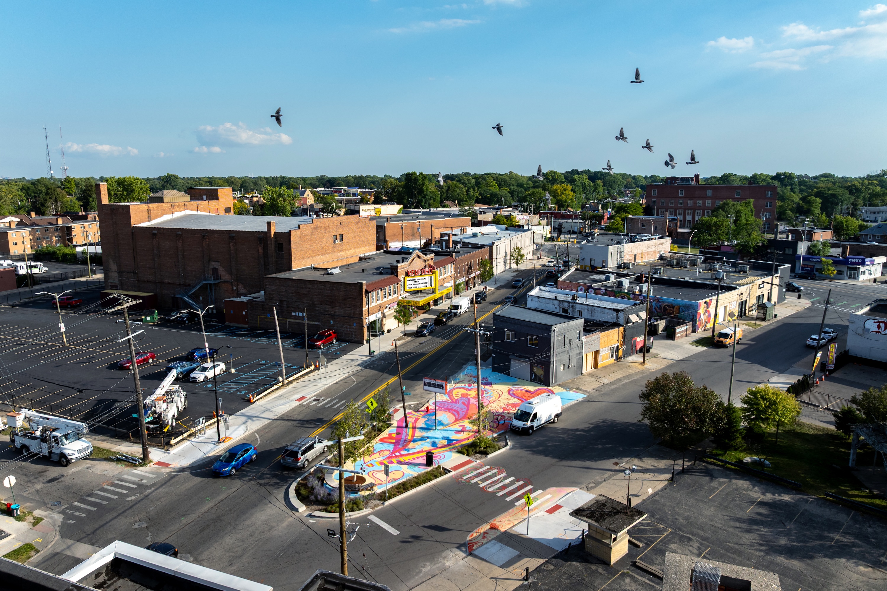 Asphalt Art After in Detroit, September 2025.