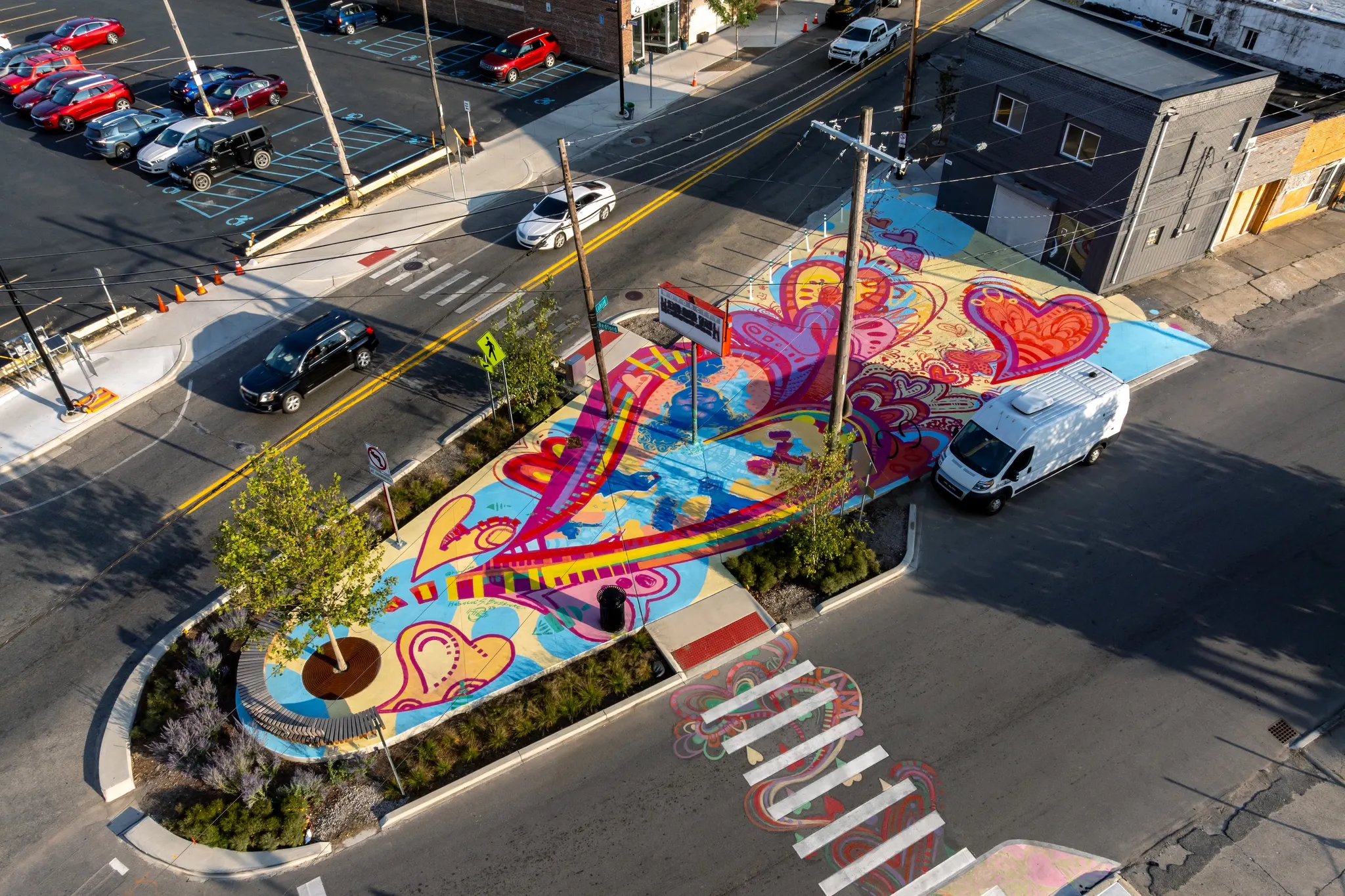 Asphalt Art After in Detroit, September 2025.