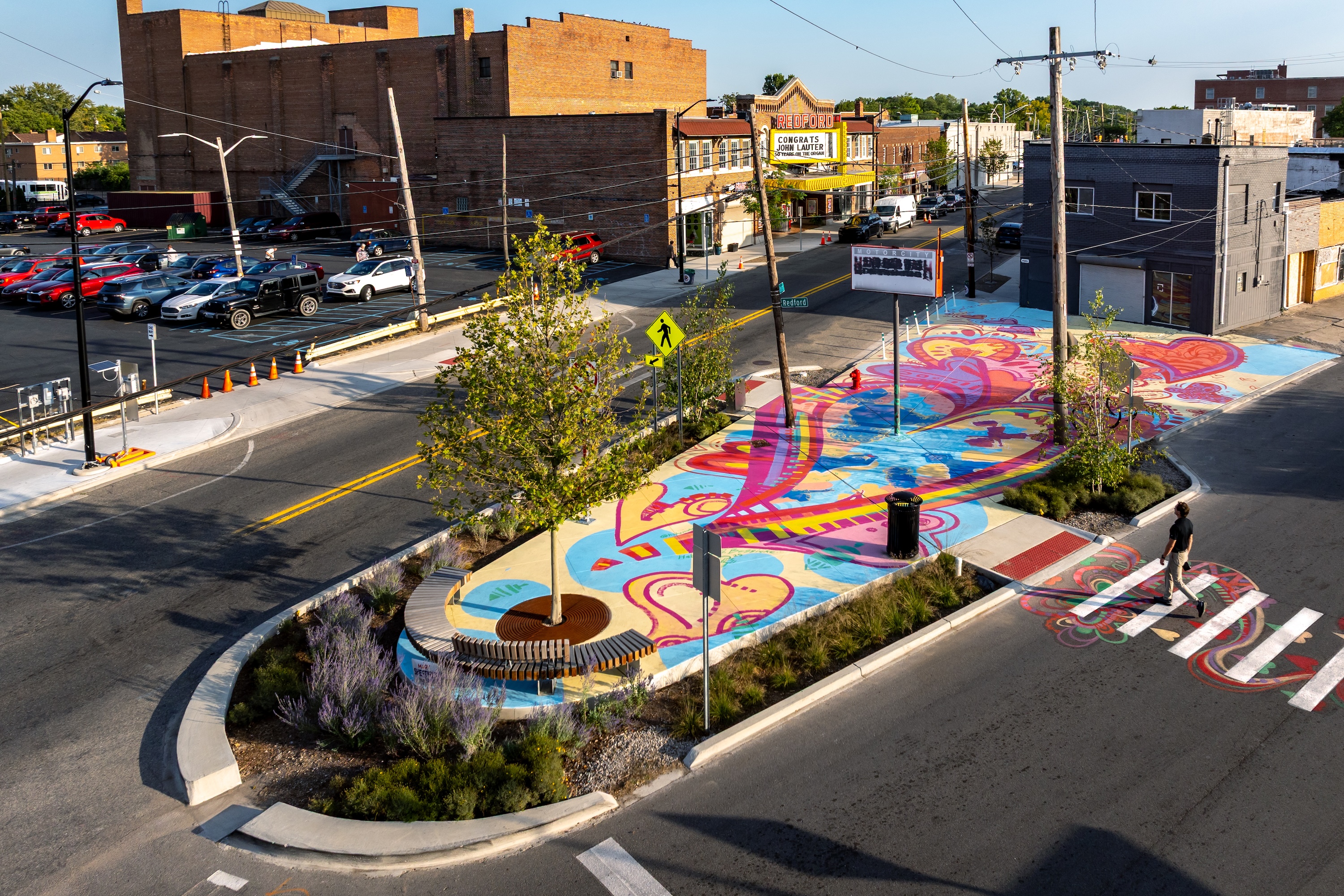 Asphalt Art After in Detroit, September 2025.