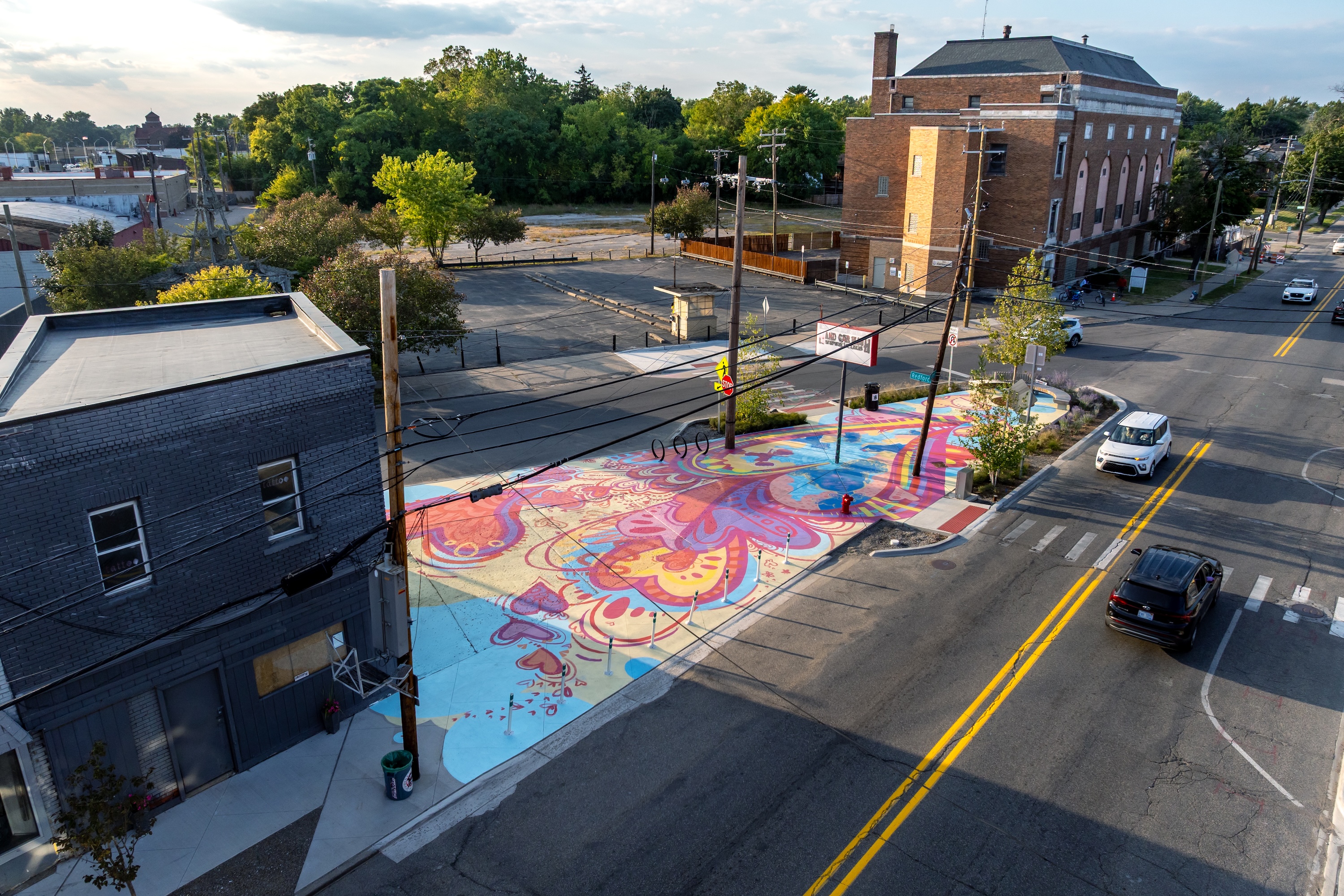 Asphalt Art After in Detroit, September 2025.
