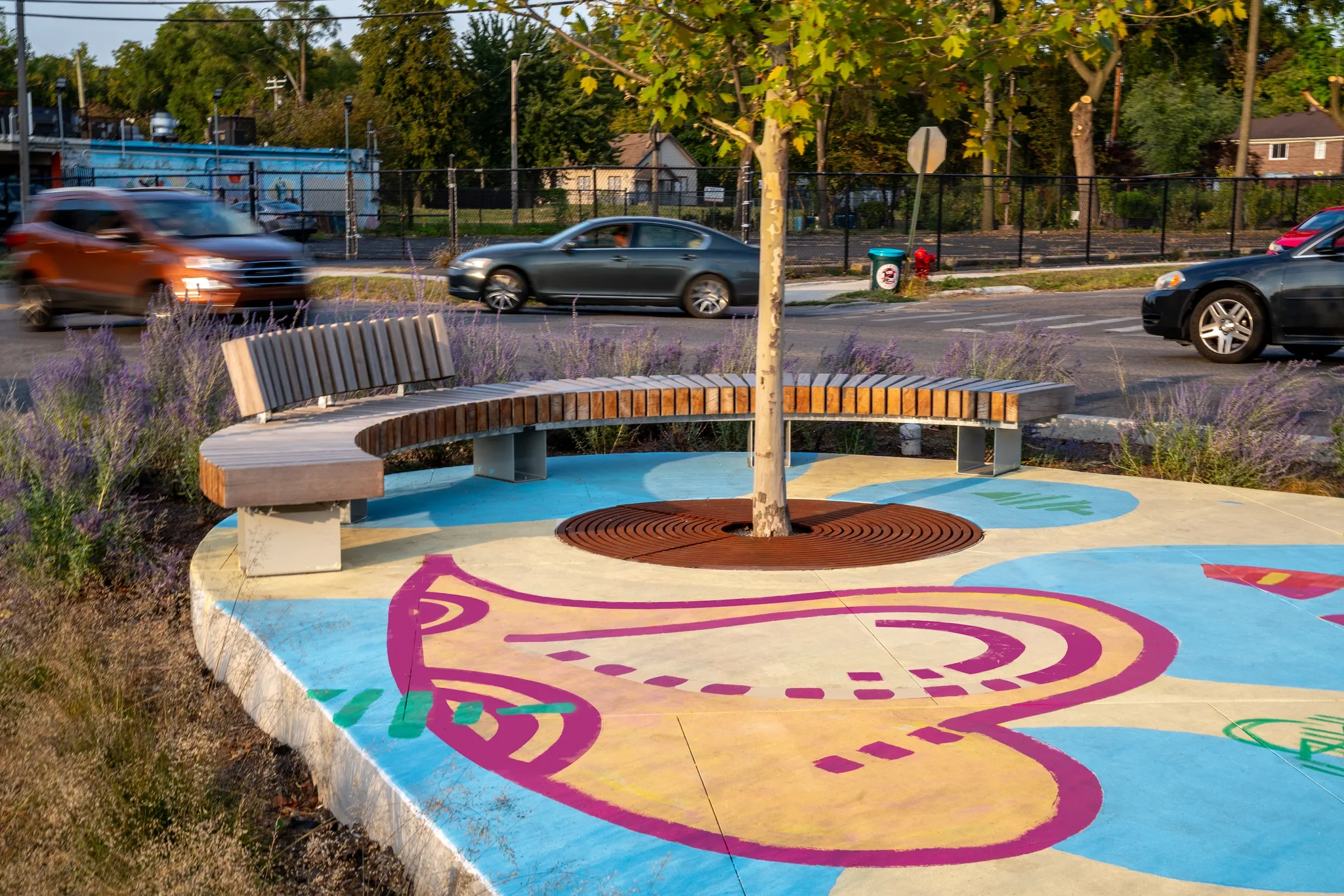 Asphalt Art After in Detroit, September 2025.