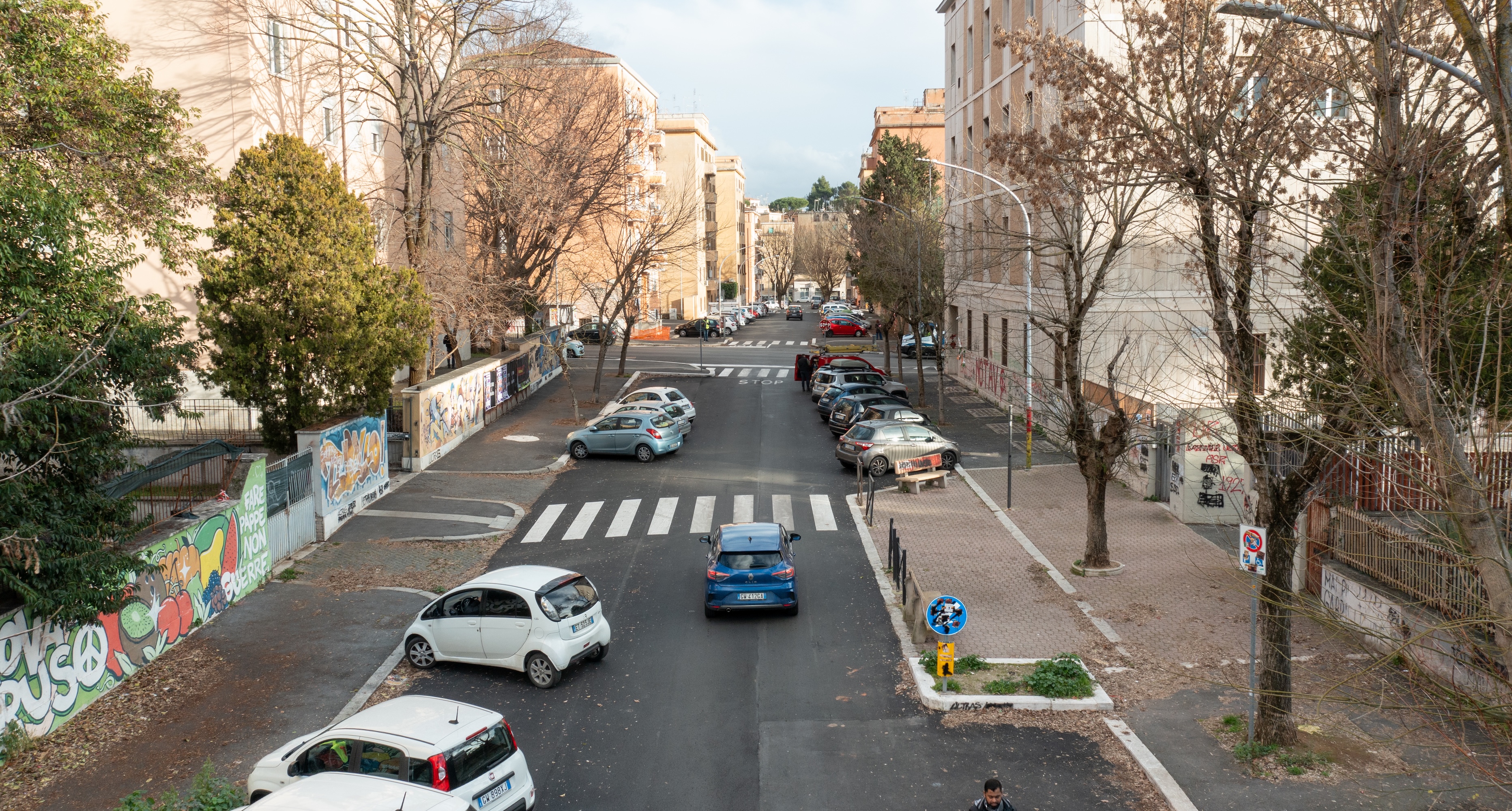 Asphalt Art Rome Before After Comparisons
