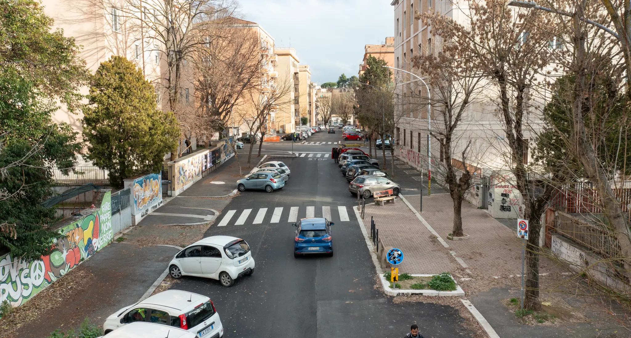 Asphalt Art Rome Before After Comparisons