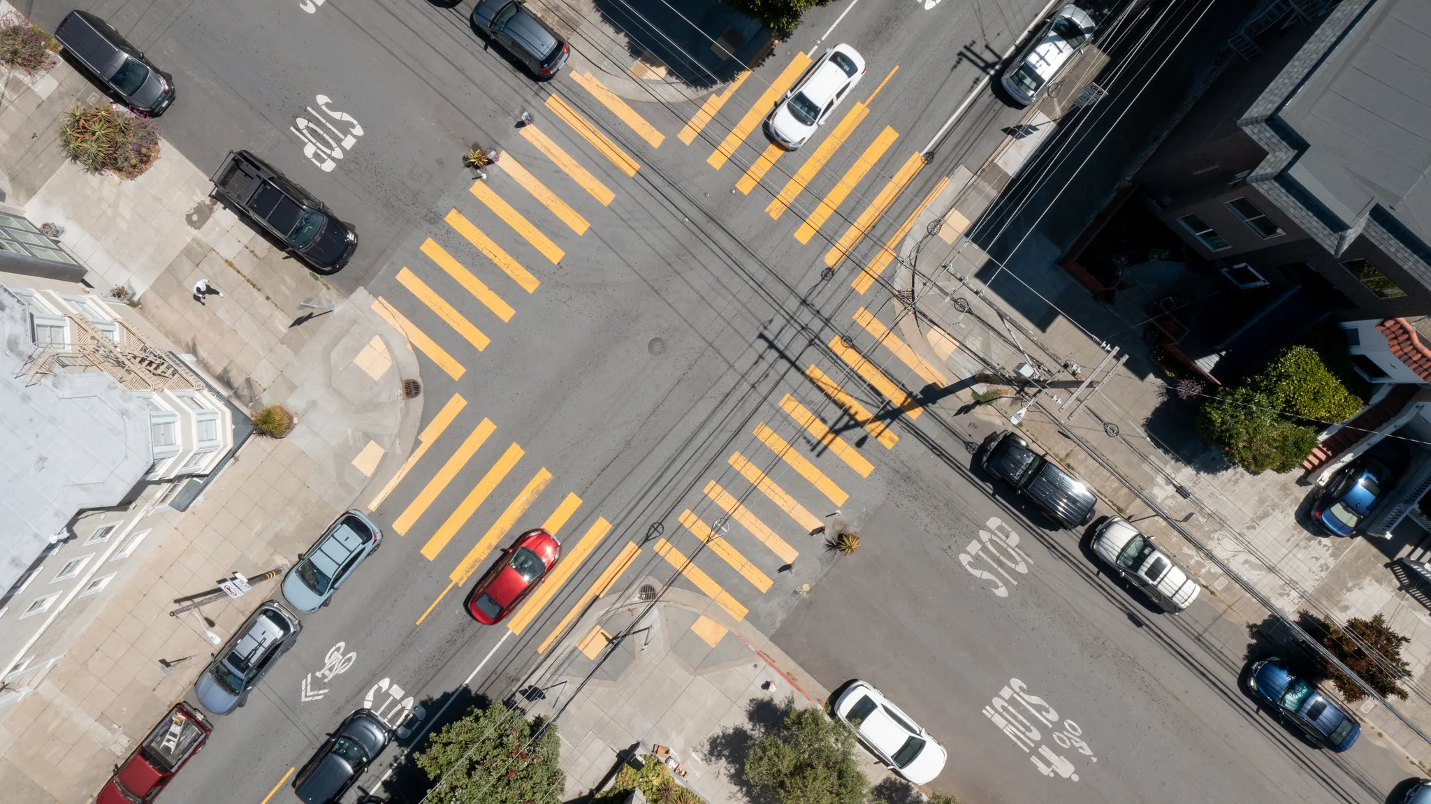 Asphalt Art San Francisco Before After Comparisons