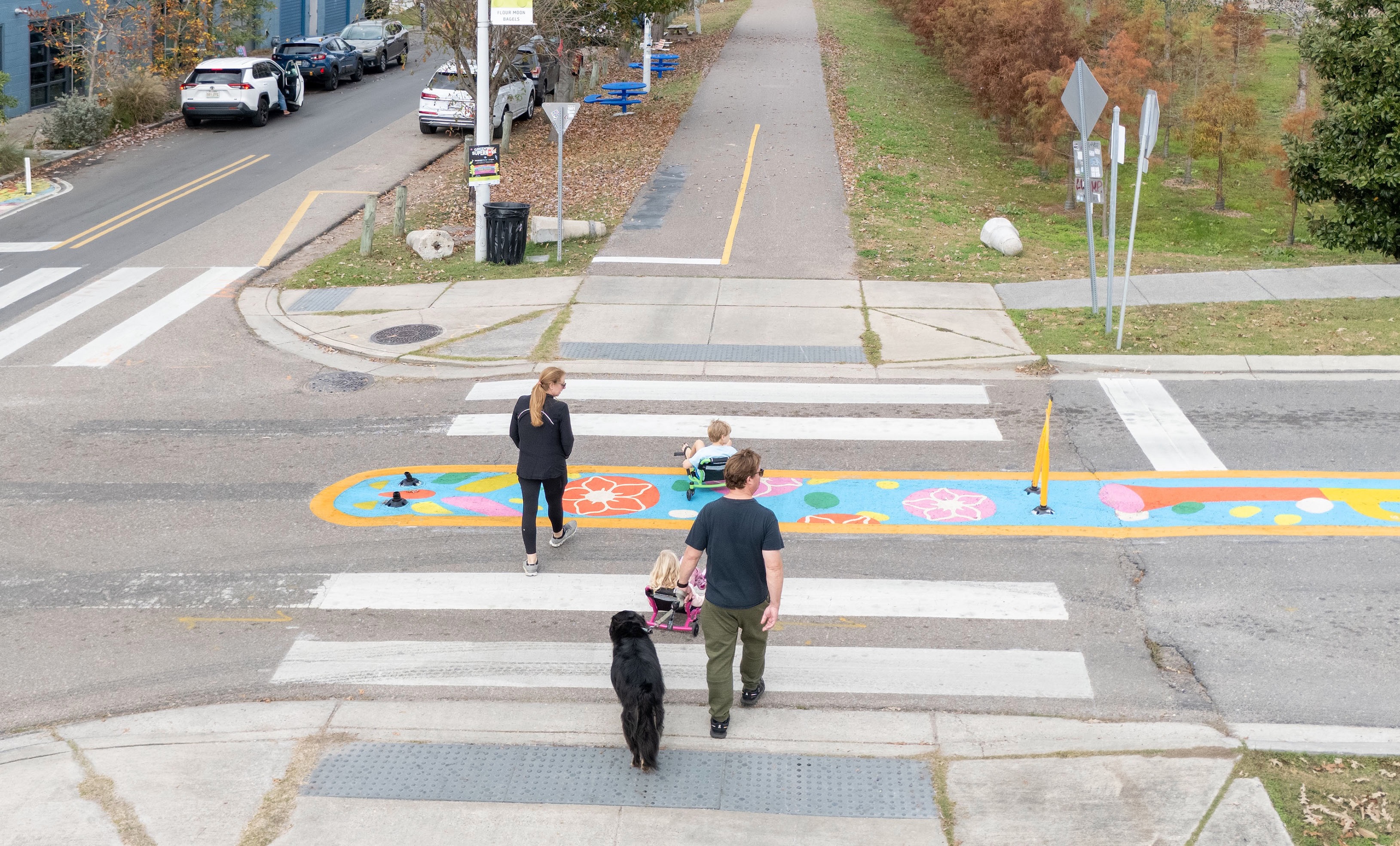 Asphalt Art New Orleans Before After Comparisons